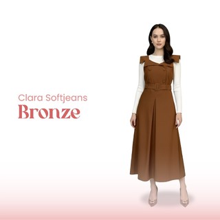 Ayucitra overall clara tanpa hijab tanpa daleman
