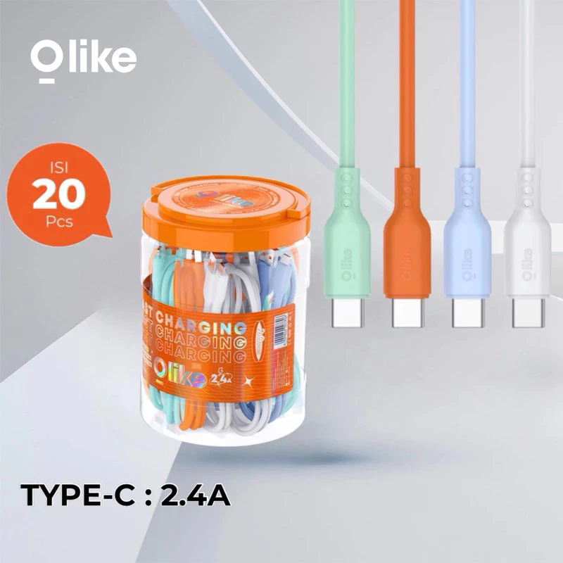 OlyIKE D306C สายชาร์จ TYPE-C 2.4A 100 ซม
