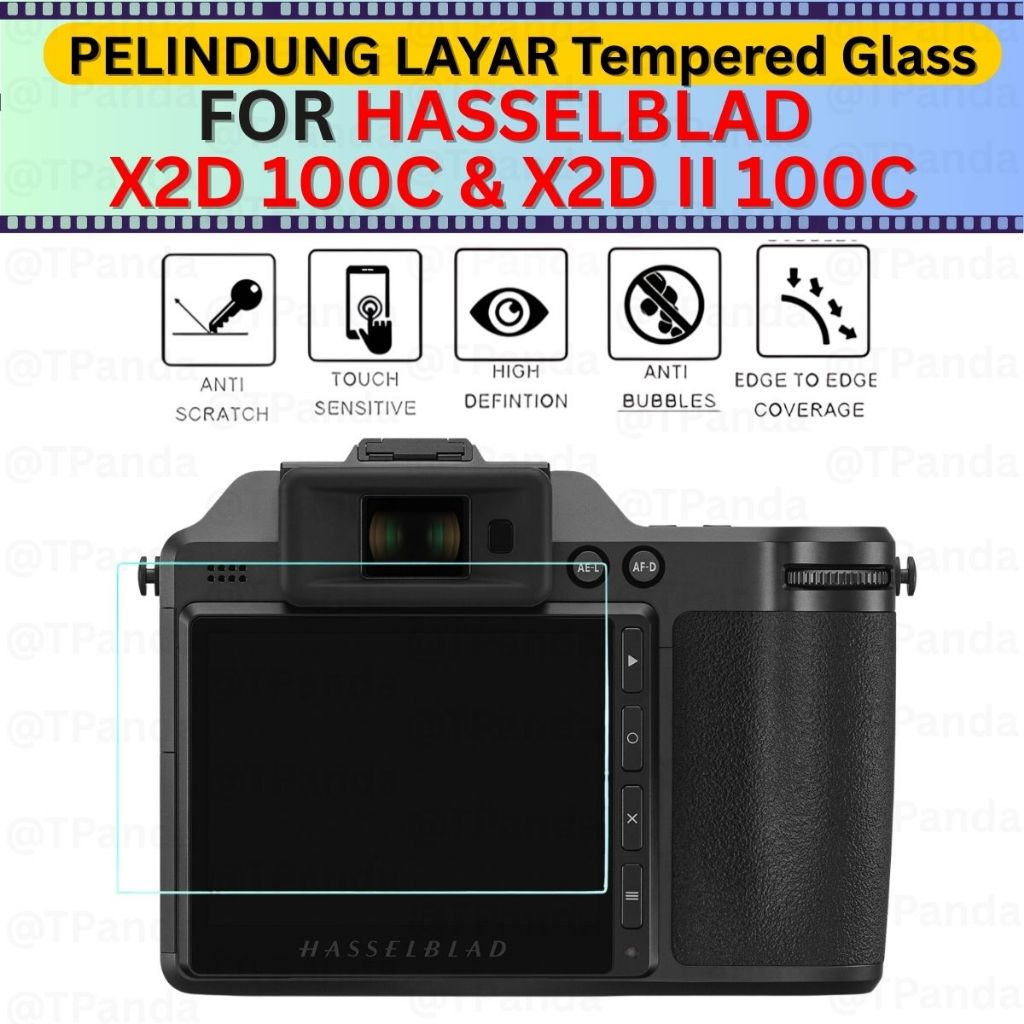 LAYER HASSELBLAD ป้องกันหน้าจอ X2D 100C & X2D II 100C กระจกนิรภัยป้องกันหน้าจอกล้อง Anti-Scratch LCD