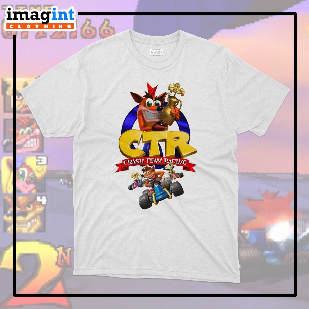 เสื้อยืด CRASH TEAM RACING DISTRO