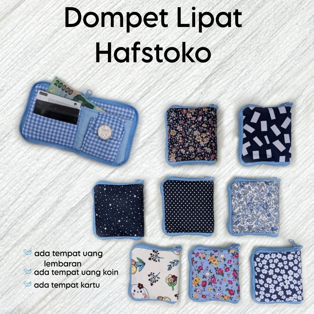 HAFSKO FOLDING WALLET / MONEY WALLET / CARD WALLET / MOTIF WALLET / CUTE WALLET