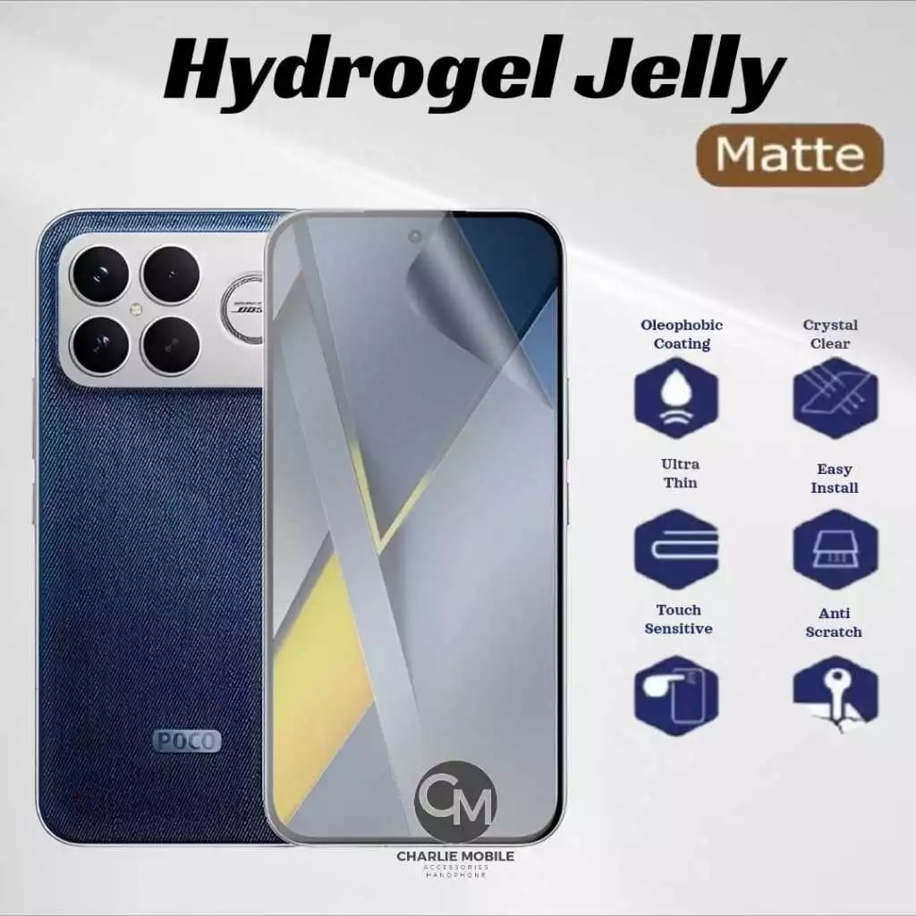 LAYAR Hydrogel MATTE DOFF Xiaomi Poco F8 Pro F8Ultra C85 F7 5G F7Pro F7Ultra X7Pro M7 M7Pro C75 C71 