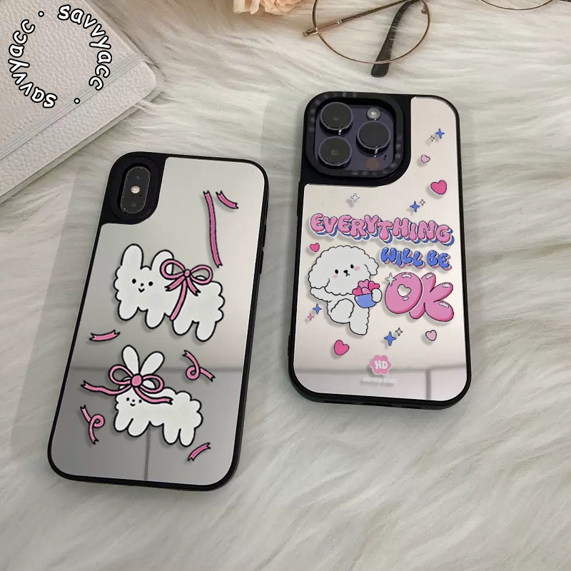 CASE CASING BLACK MIRROR สําหรับ OPPO A1K A3S A3X A5 A5i A9 A15 A16 A17 A18 A31 A53 A54 A55 A57 A58 