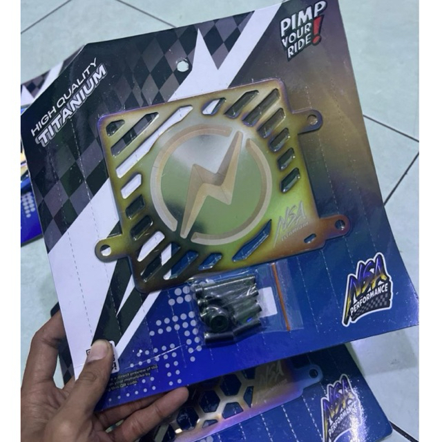 ฝาครอบหม้อน้ํา NSA performance titanium