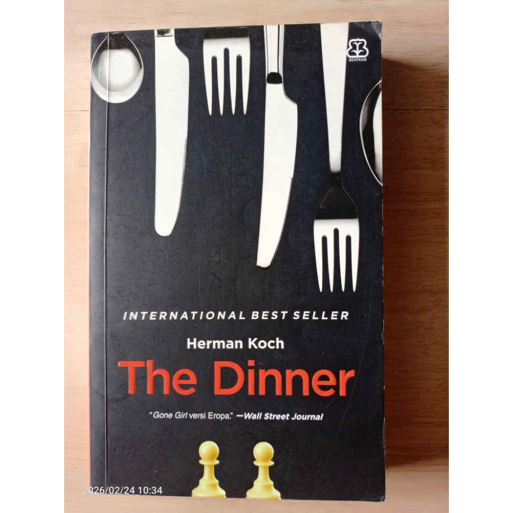 นิยายพรีเลิฟ The Dinner (Herman Koch}