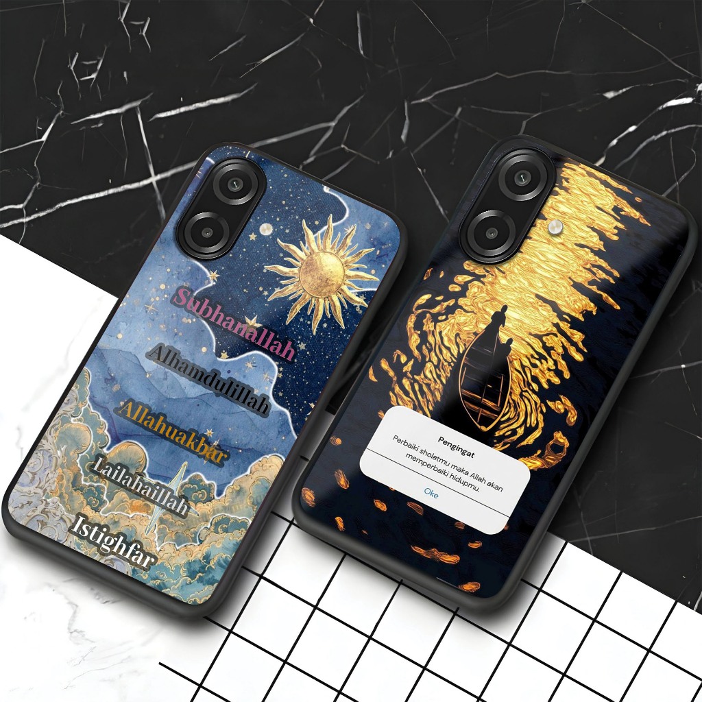 เคส HP Samsung A07 - N1 - [KK Motif No. 76] - Samsung A07 Fashion Softcase - Glossy Hardcase - Phone