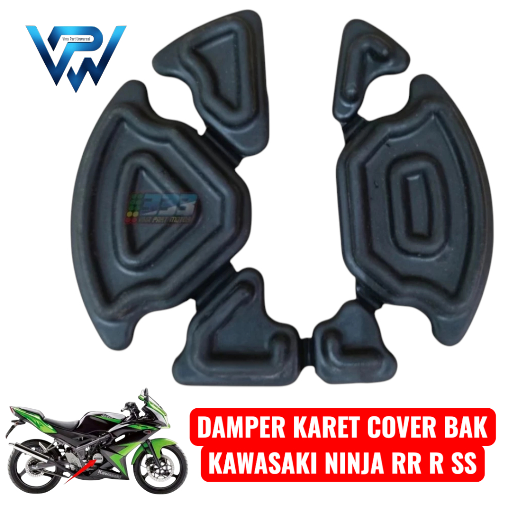 ยางแดมเปอร์แดมเปอร์ฝาครอบถังคลัตช์นินจา 150 RR R SS