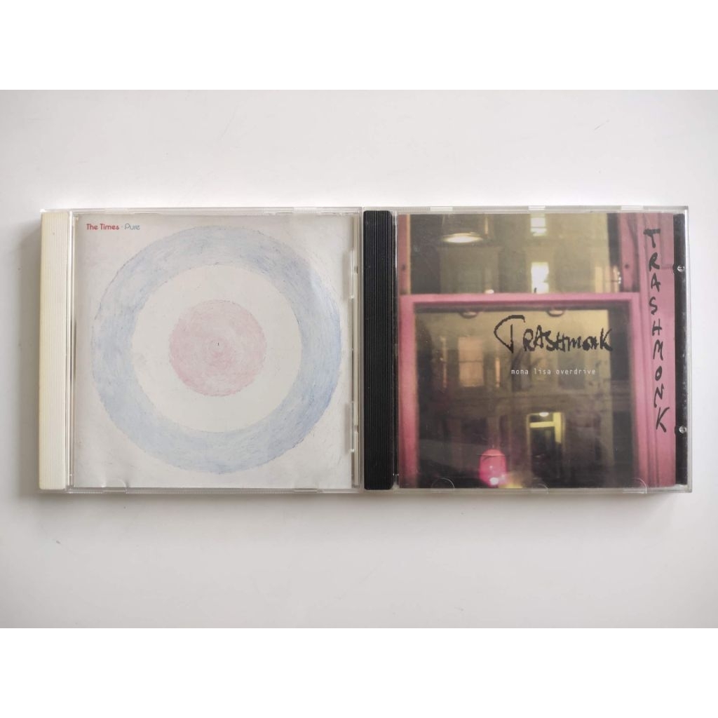 แพ็คเกจ 2 แผ่น rilisan Creation Records: THE TIMES + TRASHMONK