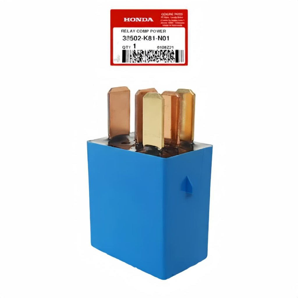 รีเลย์คอมพ์รีเลย์ 5 ขาสตาร์ทชาร์จ Beat eSP Scoopy eSP Genio CB 150R Original Honda 38502-k81-N01