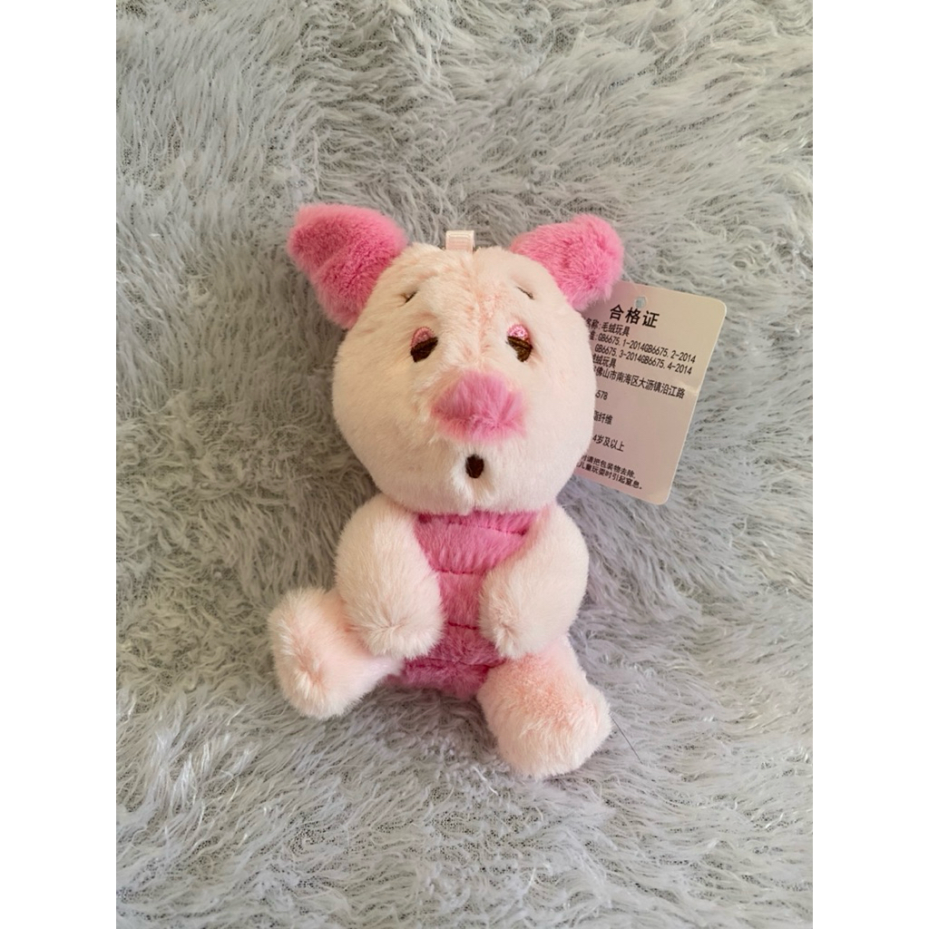 GANTUNGAN WINNIE THE POOH PIGLET พวงกุญแจตุ๊กตา PIGGY KEYCHAIN / BAG CHARM