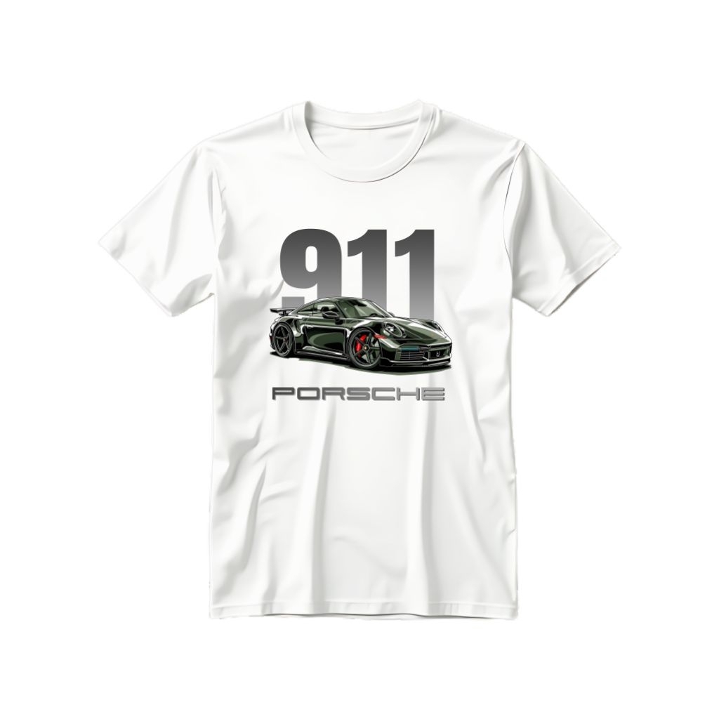 เสื้อยืดคลาสสิค 911 Porsche