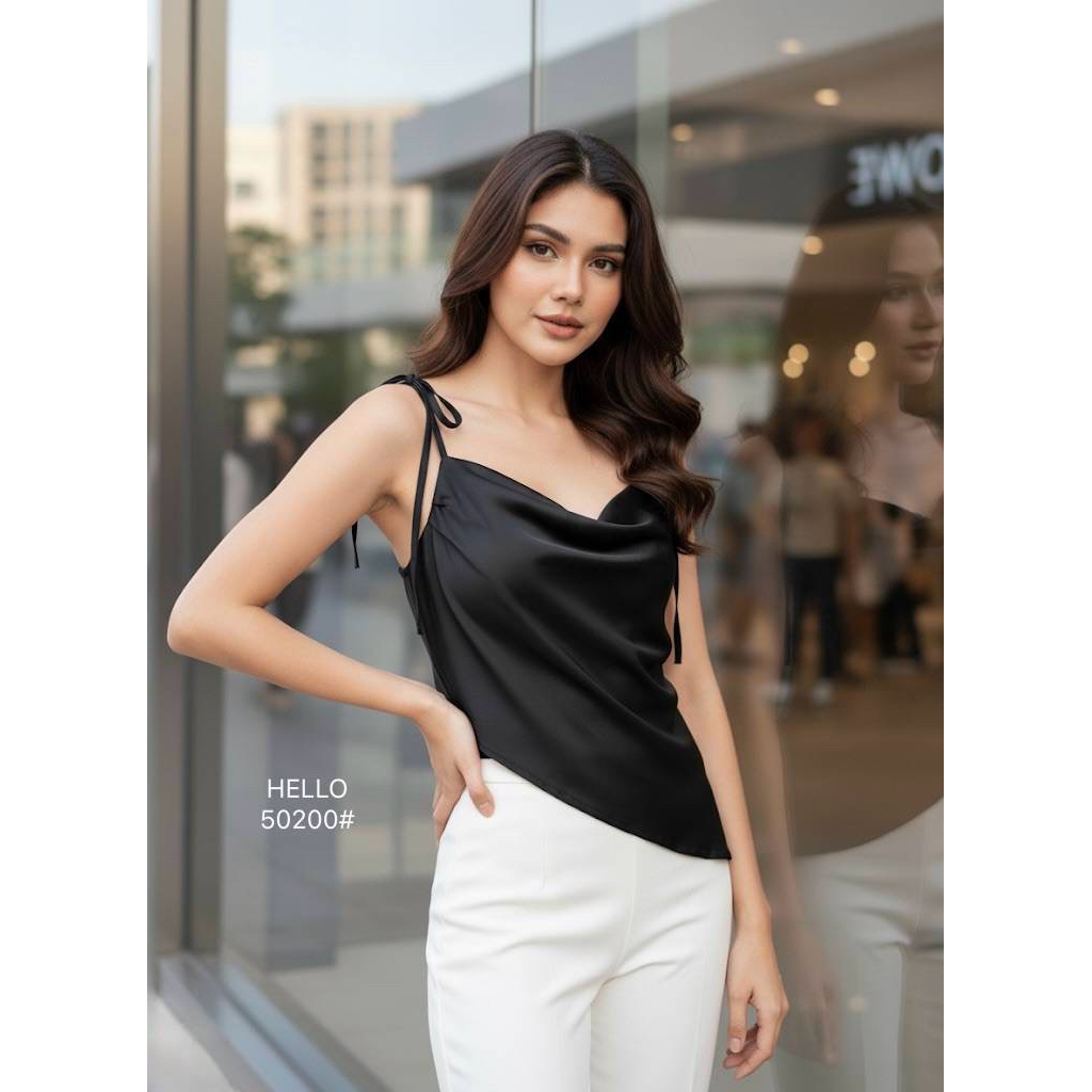 VINA TANKTOP 50200 | HELLO SILK TANKTOP
