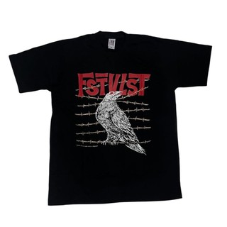 T-shirt FSTVLST - LIVE AT ORIGINFEST 2026 Black Cotton Combed 24s Tebal