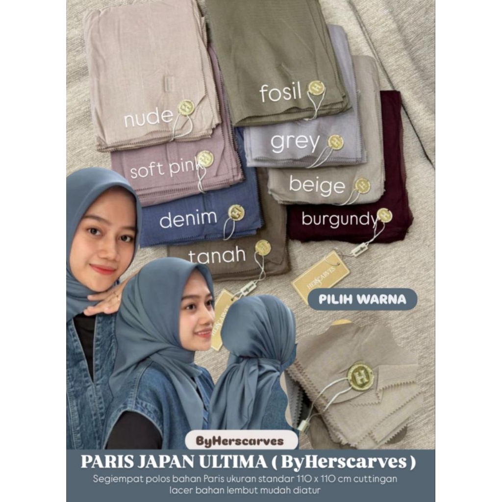 Paris ultima japan byherscarves / paris japan square / ultima paris square / herscavres square / ult