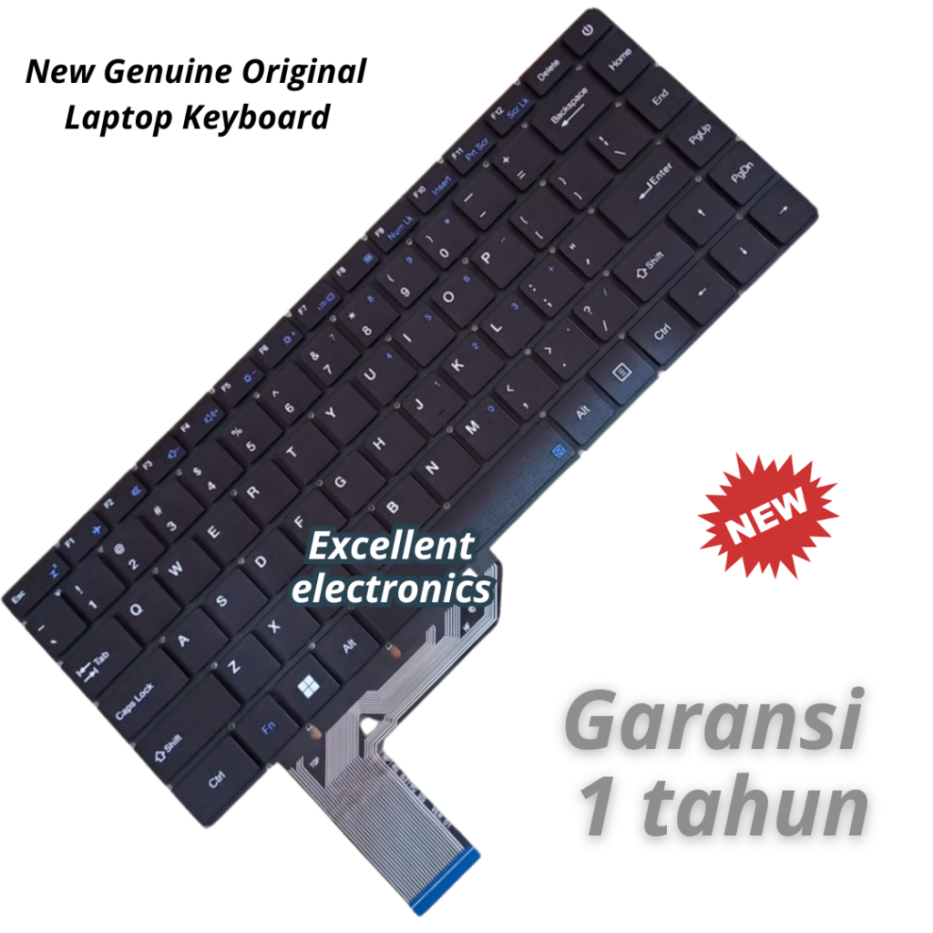คีย์บอร์ด Axioo Hype 1, คีย์บอร์ด Axioo Mybook Hype 1, แป้นพิมพ์แล็ปท็อป Axioo hype 1 ใหม่ดั้งเดิม
