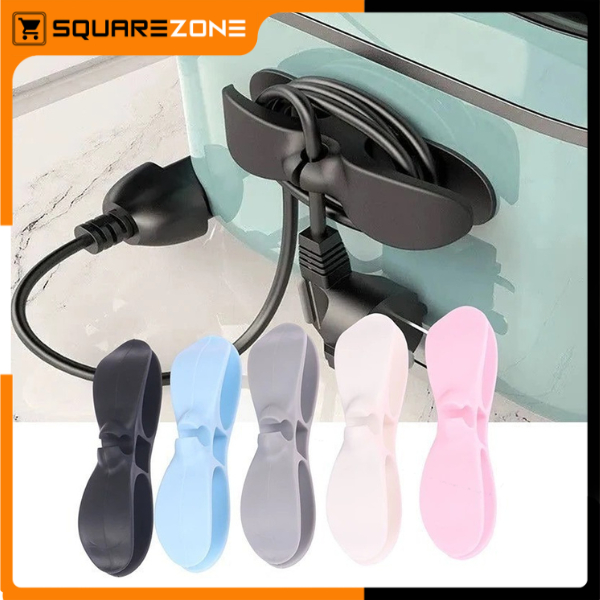 RETAIL Cable Organizer Holder Cable Winder Stick-on Cable Holder Ribbon HM1048 - SZ