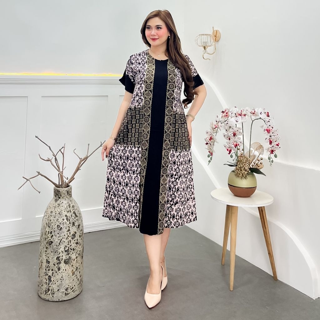 Malaman Busui Cap Daster ซิปหน้า Ld 110