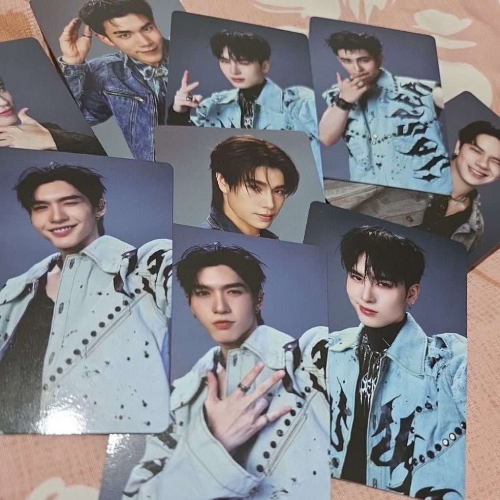 ไทย - เรดาร์รวมตัวแรก RISE PONDPUWIN GMMTV GEMINI FOURTH SANTA NANON JASPER AOU PHOTOCARD PC CC COLL