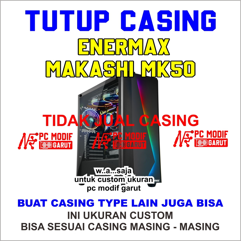 ฝาครอบแผงด้านข้าง PC ENERMAX MAKASHI MK50 เท่านั้น