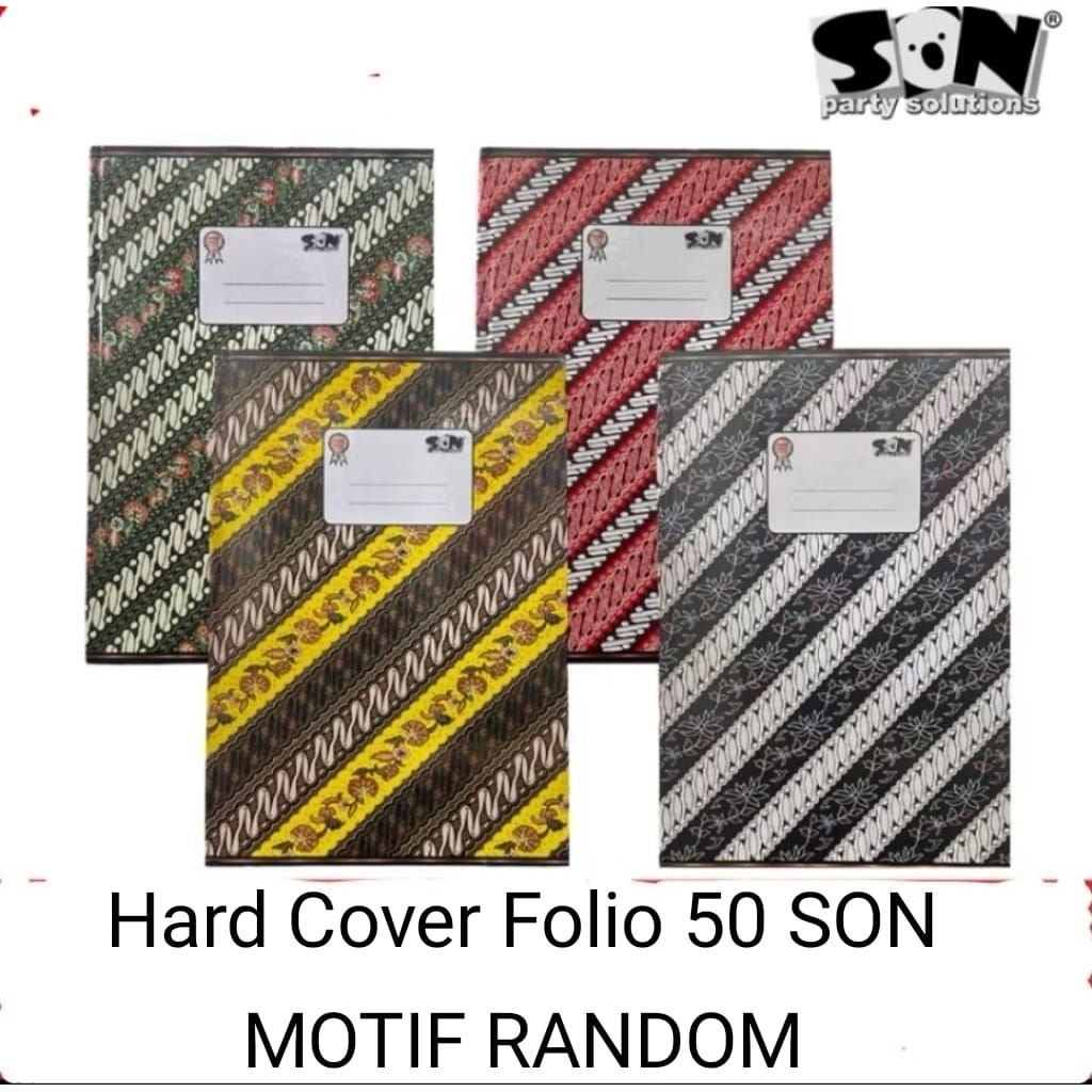 [1 BOOK] ปกแข็ง FOLIO BOOK 50 LBR SON / ปกแข็ง F4 50 LB SON