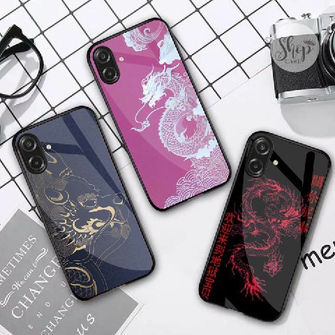 SAMSUNG HP [K07] เคสกระจกล่าสุดสําหรับSamsung A07 5Gประเภทโทรศัพท์GlossyปลอกสําหรับSamsung A07 5Gเคส