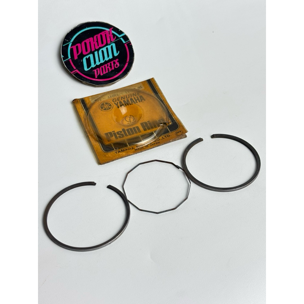 Yamaha L2G YB 100 แหวนลูกสูบ os 25 NPR 381-11
