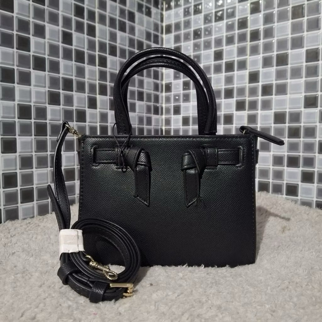 ZARA กระเป๋าสะพายข้างผู้หญิง BLACK BAG NEW ORIGINAL