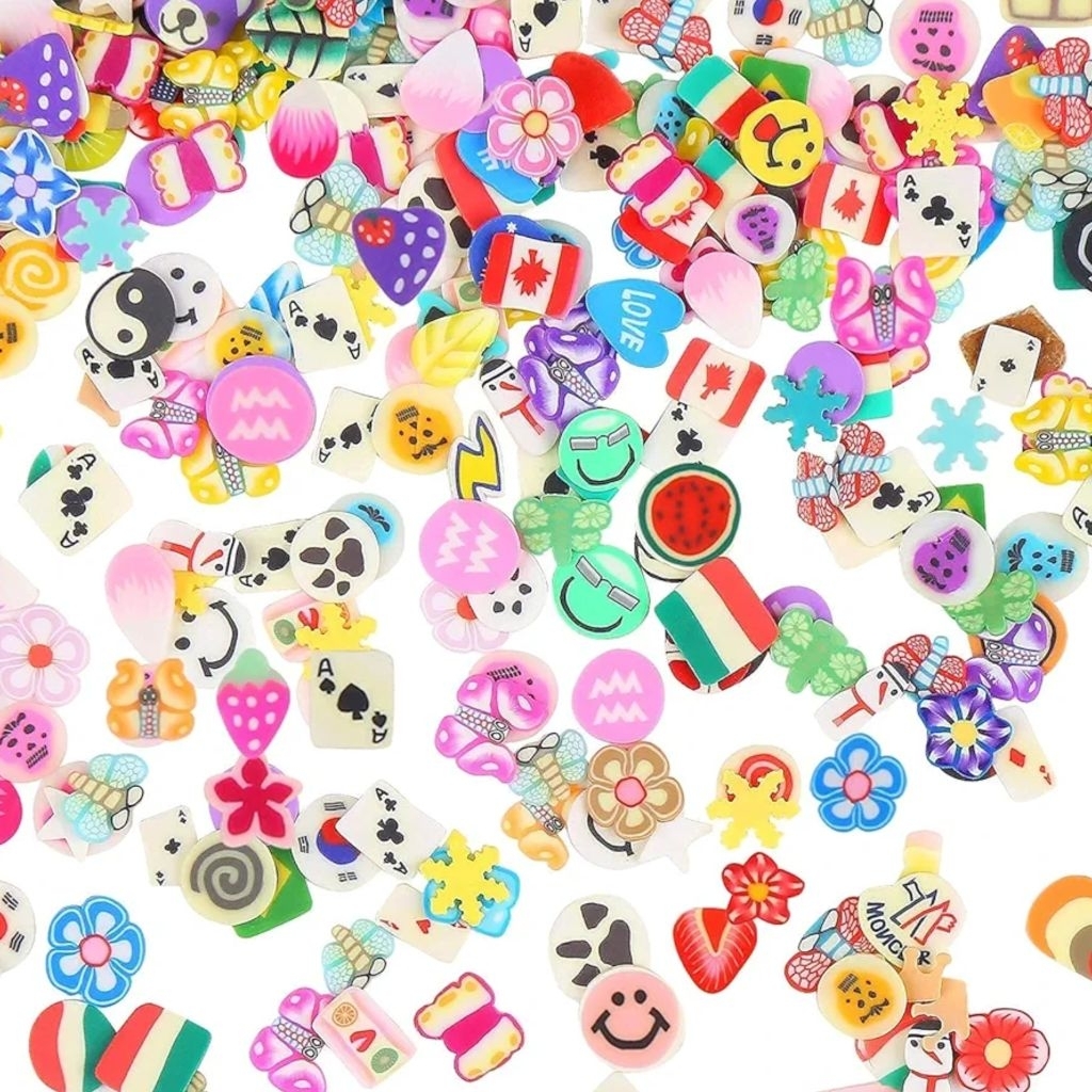 FIMO POLYMER CLAY SLICE 100 ชิ้น