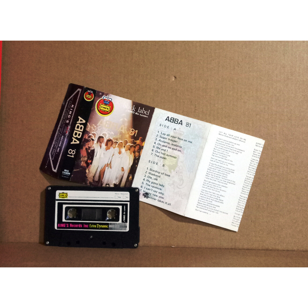 ABBA - ABBA 81 - เทปคาสเซ็ต