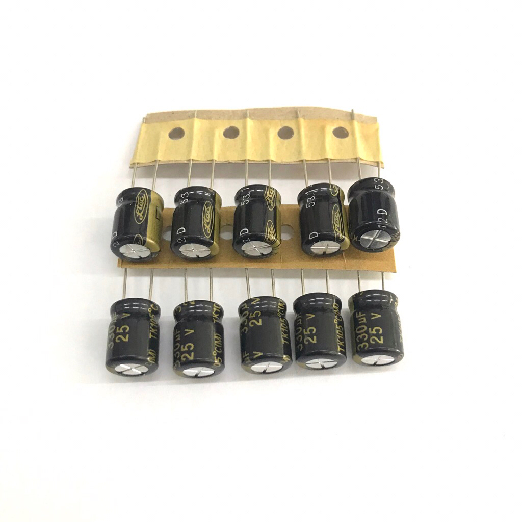 Elco 330uf 25v 330micro farad 25volt