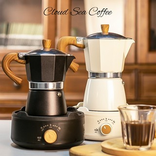 Mocha Pot Espresso Maker Kopi Pot Octagonal Shape Moka Pot Espresso Coffee Maker Set Moca Pot 150ml/300ml