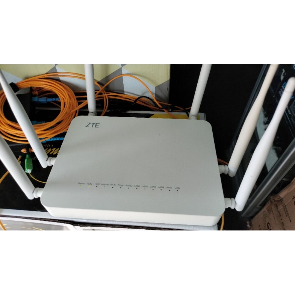 ZTE ZXHN F670 GPON PREMIUM EX INDI ดูอัลแบนด์ 2.4 และ 5.8