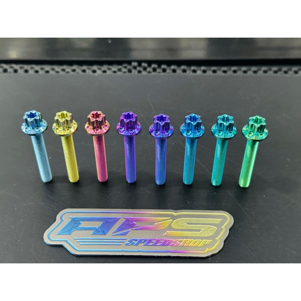 Titanium Bolt M6x20 Thread 10 Cnc Head Key Titanium Vietnam