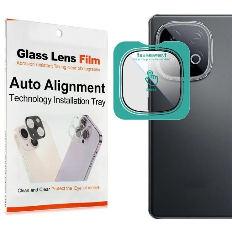 [CLEAR] VIVO IQOO NEO 10 / Z10 กล้องกระจกนิรภัยเลนส์กล้องFull Frame Protecth Tempered Clear CLear Wh