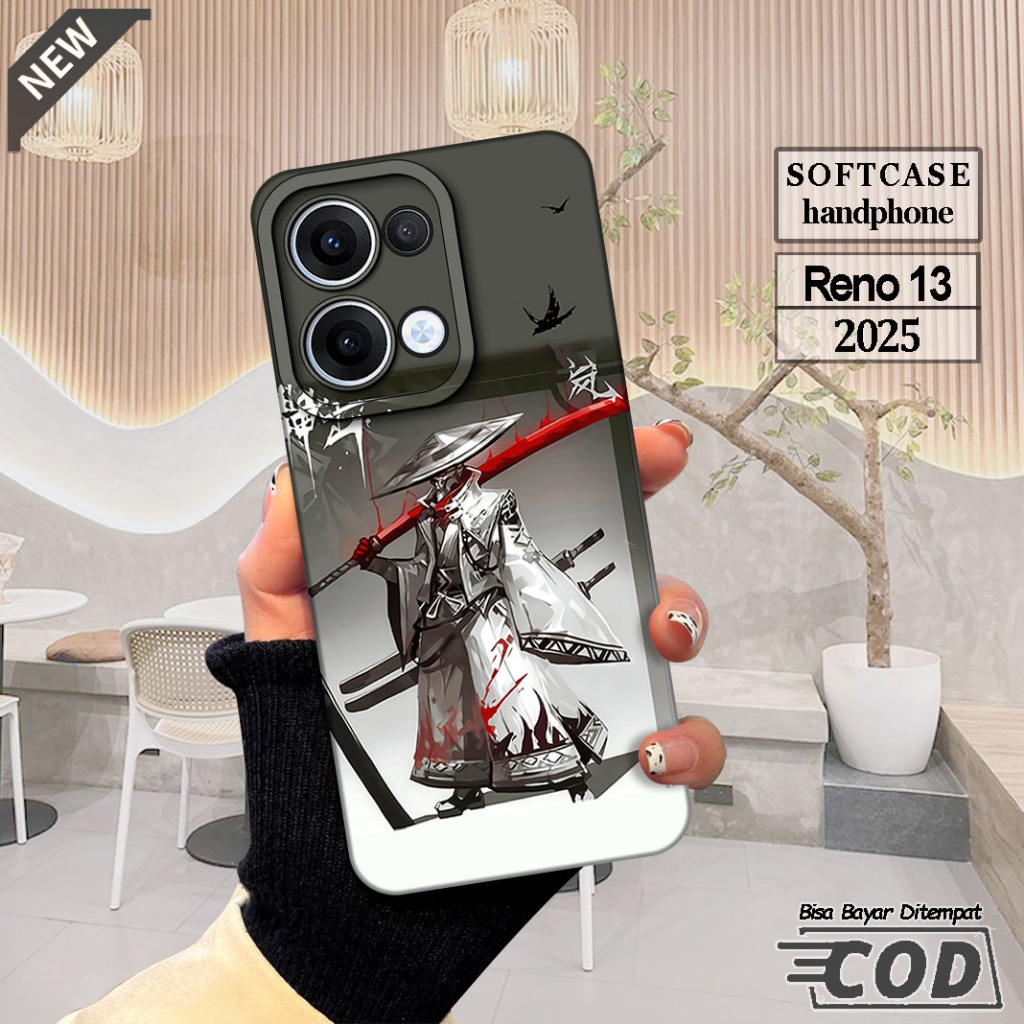 เคส Oppo RENO 13 5G 2025 - เคส Oppo RENO 13F 4G/5G 2025 - เคสซิลิโคนสีดําสุดเท่ ยืดหยุ่น ใส