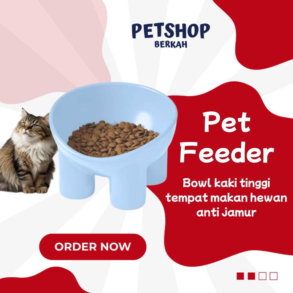 ชามอาหารสัตว์เลี้ยงขายาว M44