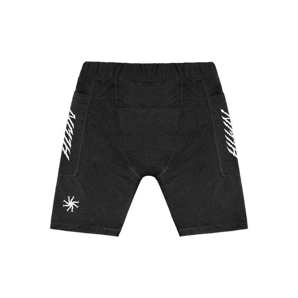 HLWN Running Short Tights สีดํา - Aquiver