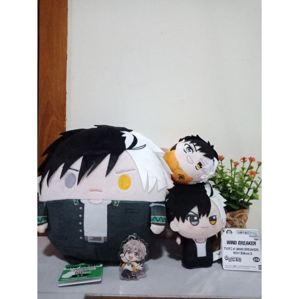 Wind Breaker Sakura Haruka Potokoro Chibigurumi Fuwa M, Choji พวงกุญแจอะคริลิค