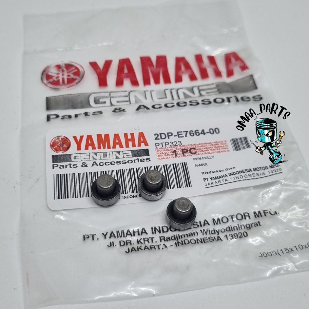 Pin Pen Pully Pulley Pulley Yamaha Nmax N-Max Aerox 155 Mio M3 2DP เนื้อหา 3