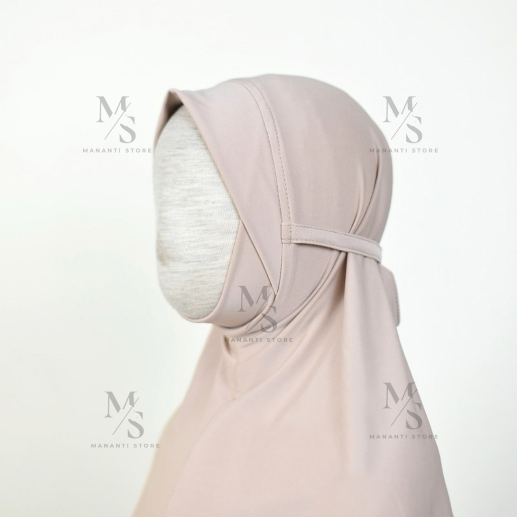 MALAY BERGO VEIL INSTANT CHILDRENS CHIN II PREMIUM JERSEY II อายุ 4-8 ปี I Dasal Dagu