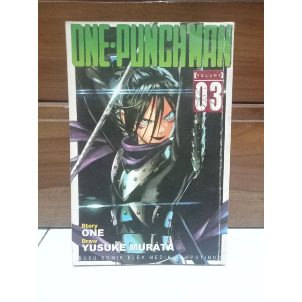 LOKAL หนังสือการ์ตูนท้องถิ่น Elex media One Punch Man vol 3 Yusuke Murata