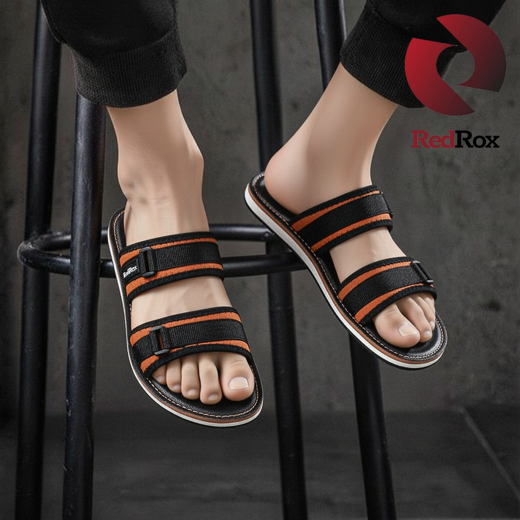 RedRox รองเท้าแตะผู้ชายแบบสวม SIDE ANGLE POOT SLEEPER - GRAX 03