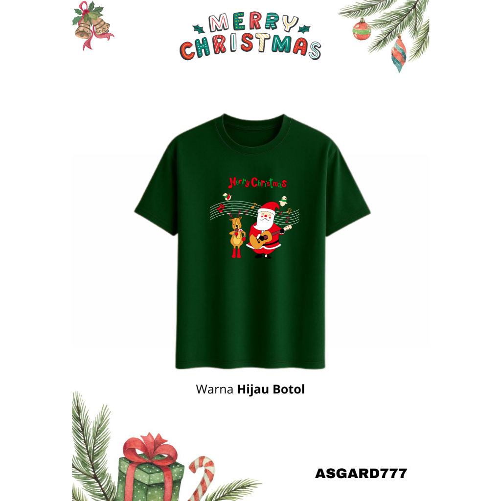 Asgard777 - เสื้อยืด SANTA CLAUS CHRISTMAS