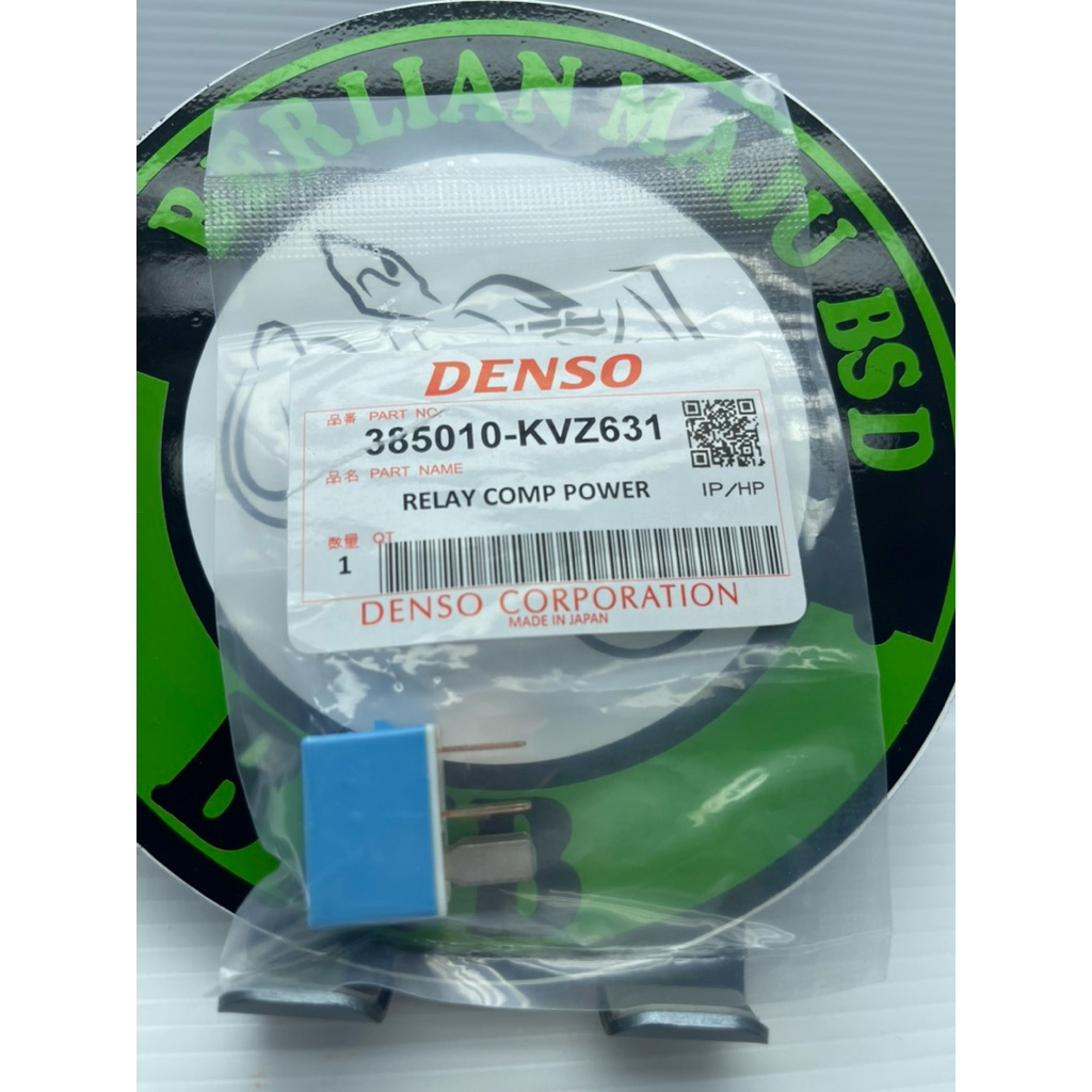 385010-KVZ631 ชุดสตาร์ทรีเลย์ Denso 4 ขา Beat fi Vario 125 150 Scoopy esp CBR150R