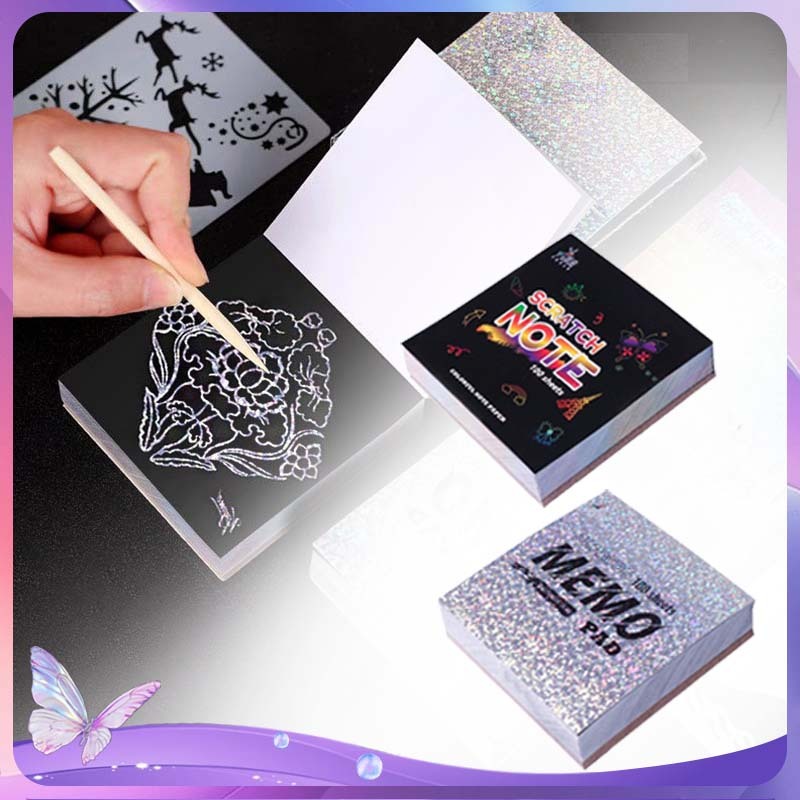 Magic Color Rainbow Scratch Magic Scratch Drawing Book Magic Scratch Color Sketch Book Graffiti Pape