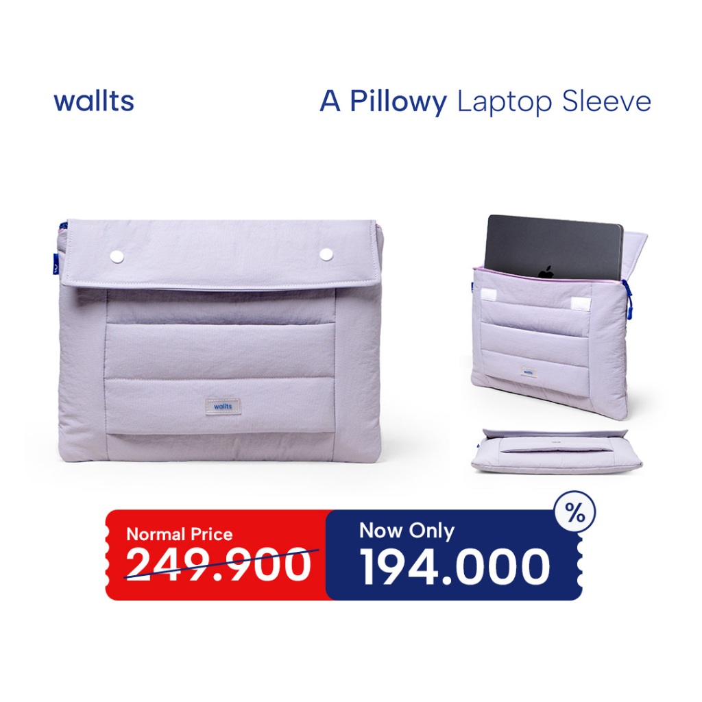 Wallts Moona - ปลอกแขนแล็ปท็อปขนาด 14" นิ้วและฝาครอบ Macbook