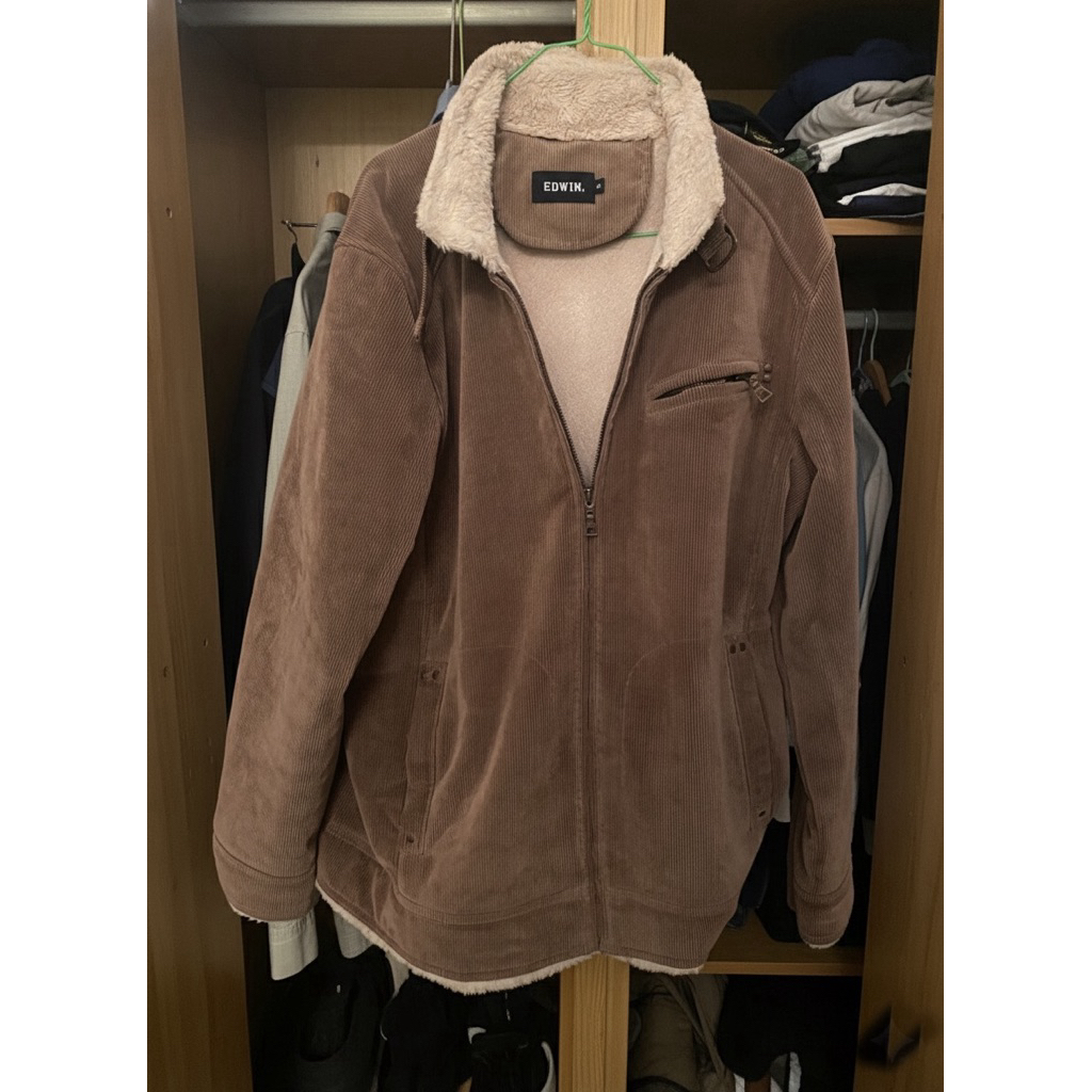 เสื้อแจ็คเก็ตผ้าลูกฟูก Edwin