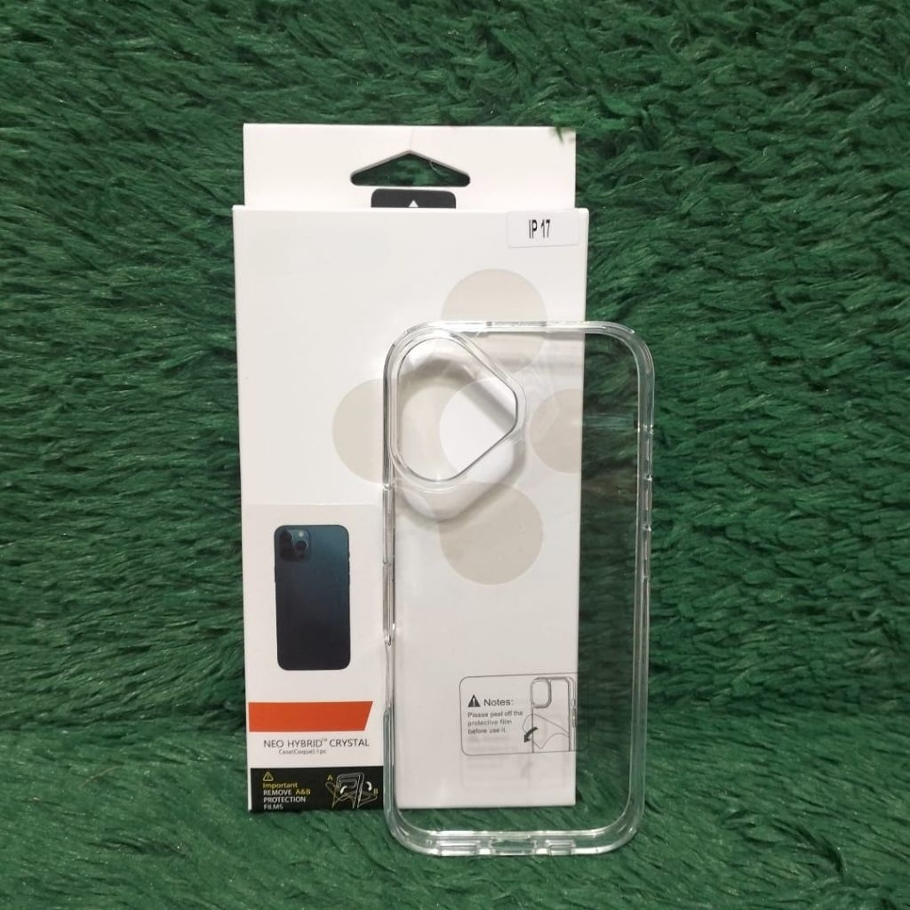 เคส IP 17 Crystal Clear Hardcase
