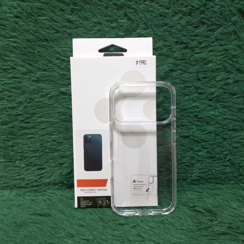 เคส IP 17 PRO Crystal Clear Hardcase