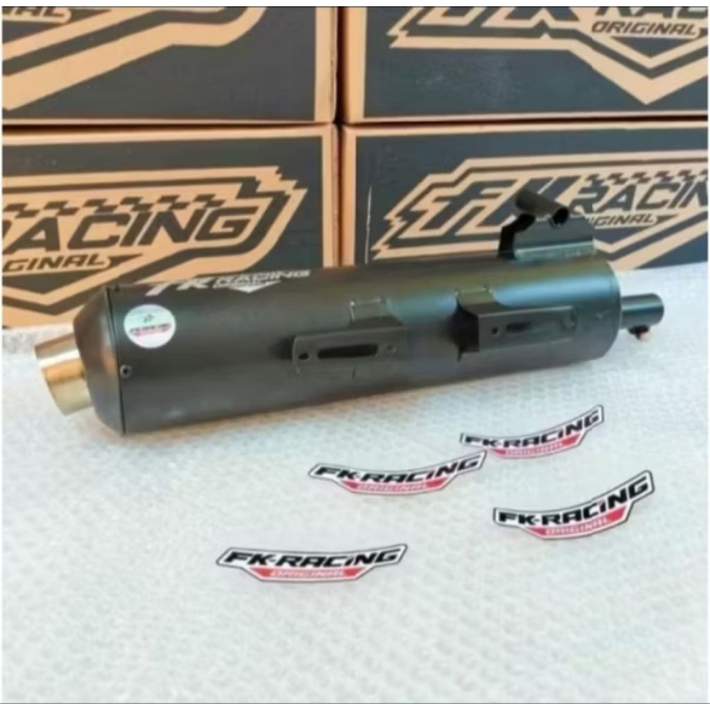 FK RACING MONCONG Vario 125) 150 Beat Scoopy Mio Aerox Nmax Exhaust - FK Racing Bass Sound